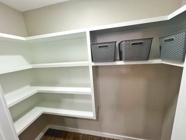 a view of closet