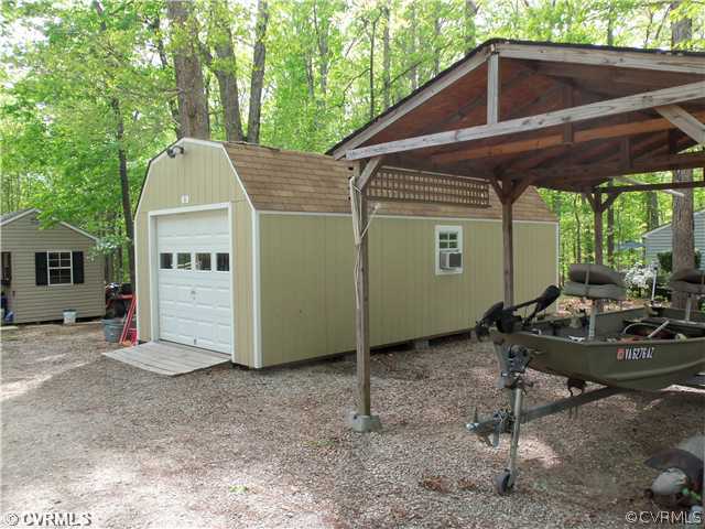 2565 Pilkington Road Powhatan, VA 23139 - Photo 12 of 12 Parking Lot/Garage - Detached Garage, carport and