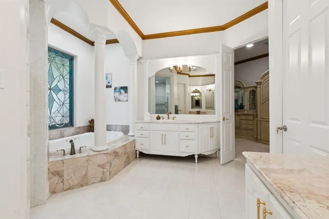 a living room with furniture fireplace and flat screen tv