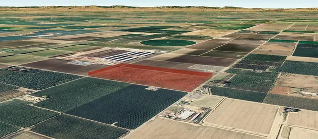 a view of an ocean with beach