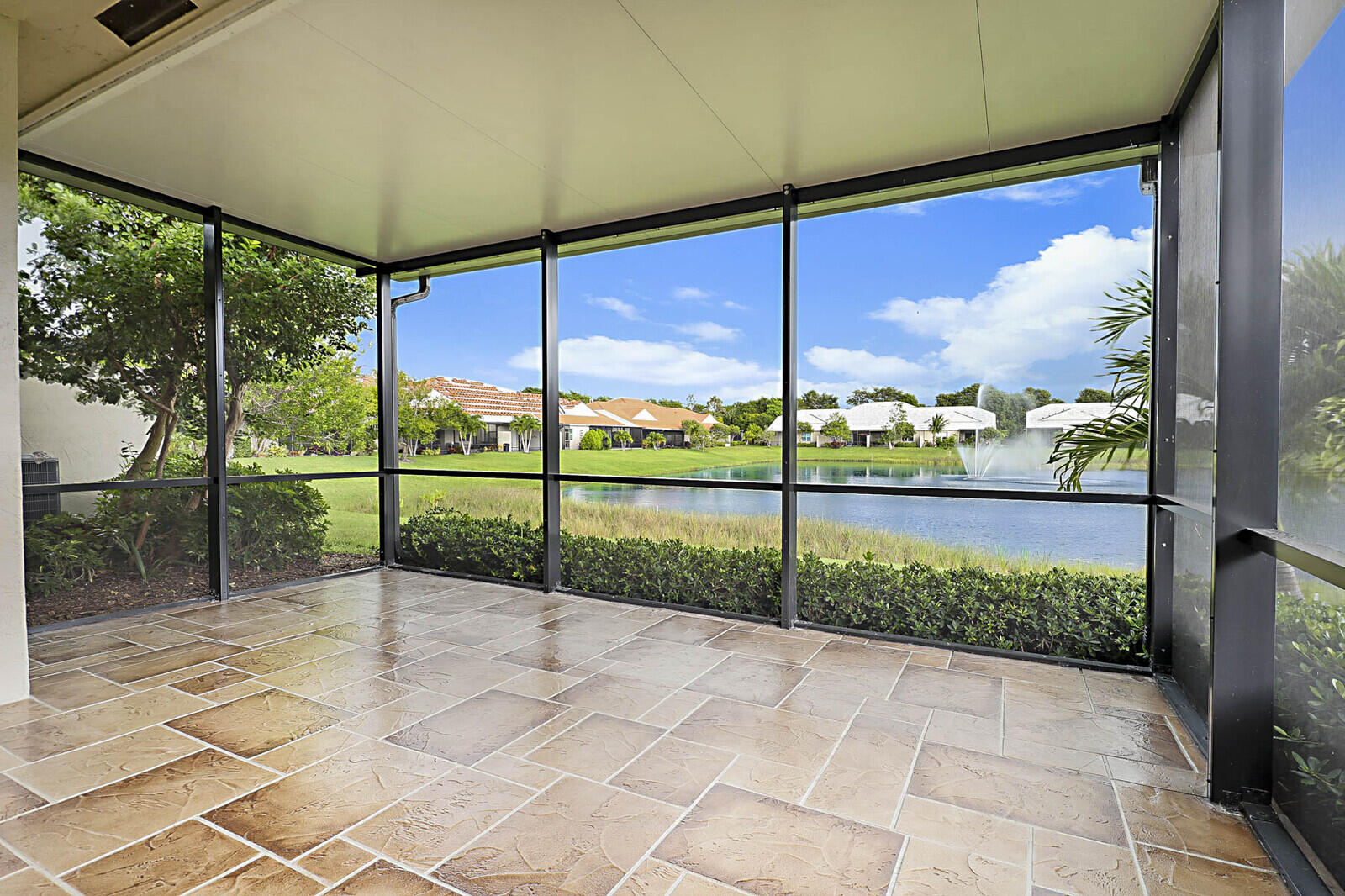 23077 Addison Lakes Circle Boca Raton, FL 33433 - Photo 34 of 47 Expanded Screened Porch