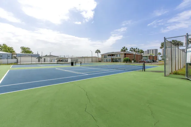 a view of tennis court
