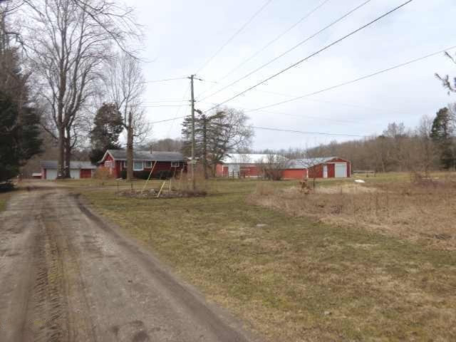 View of House & barns from the road