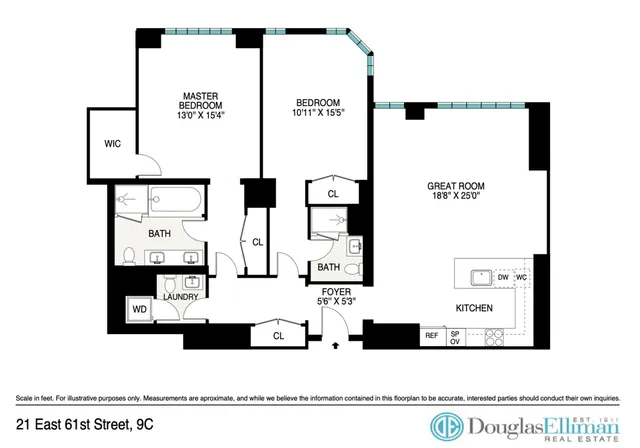 $5,200,000 | 21 East 61st Street, Unit 9C | Lenox Hill