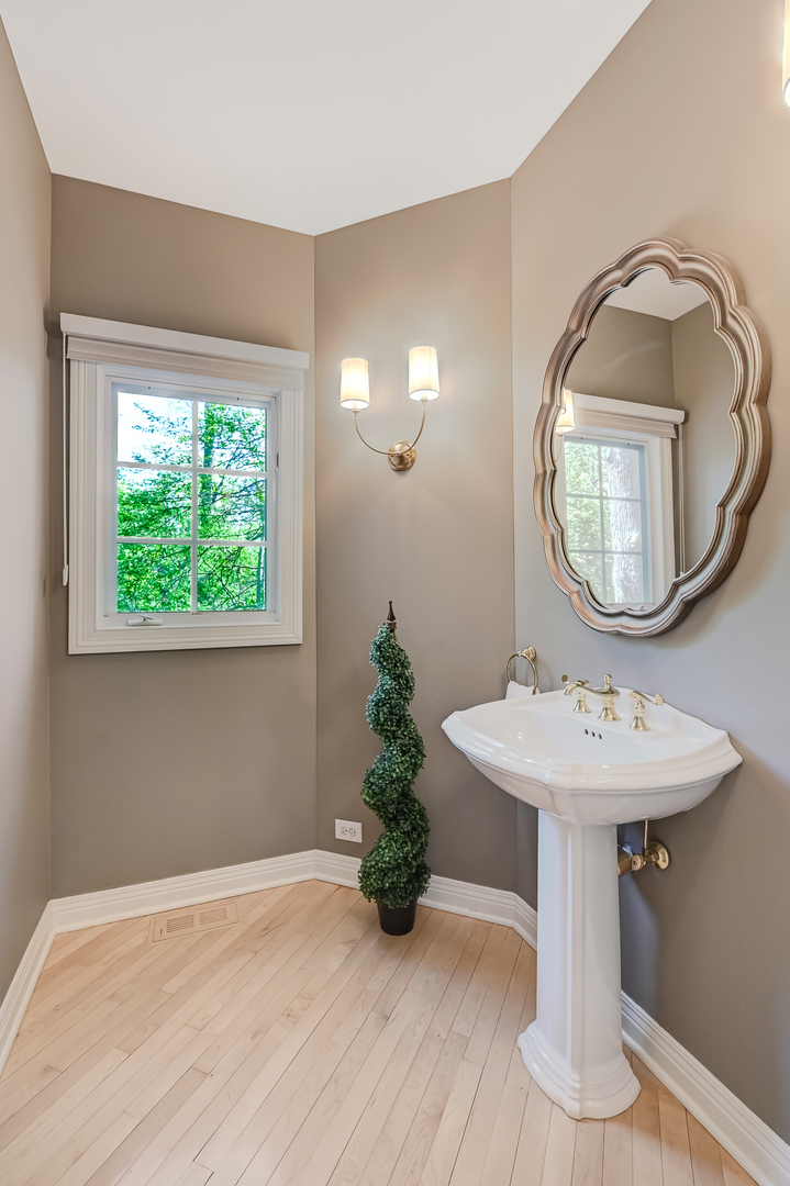 9301 Falling Waters Drive East Burr Ridge, IL 60527 - Photo 20 of 52 a bathroom with a sink and a mirror