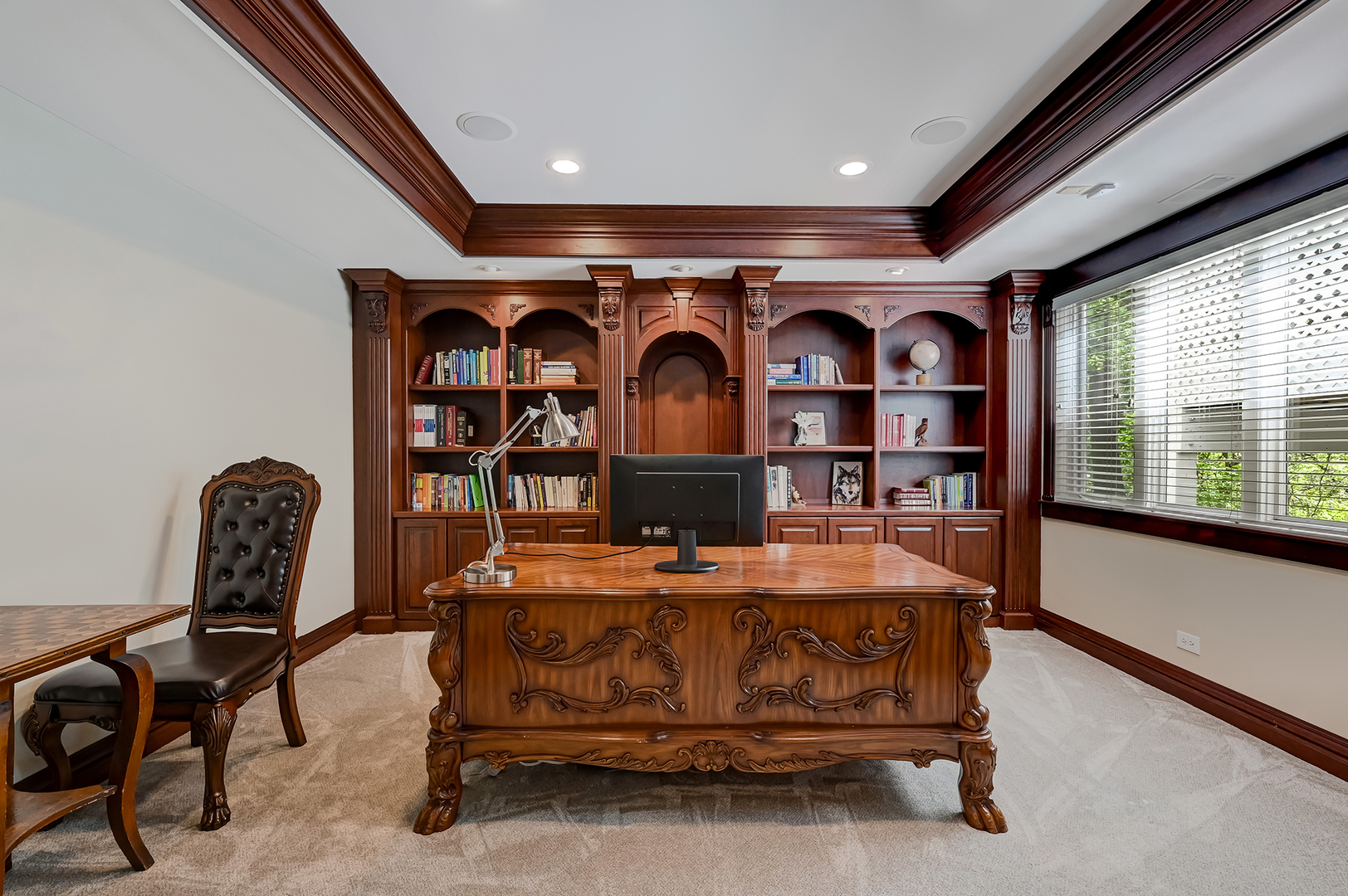 9301 Falling Waters Drive East Burr Ridge, IL 60527 - Photo 38 of 52 a bedroom with furniture and a large window