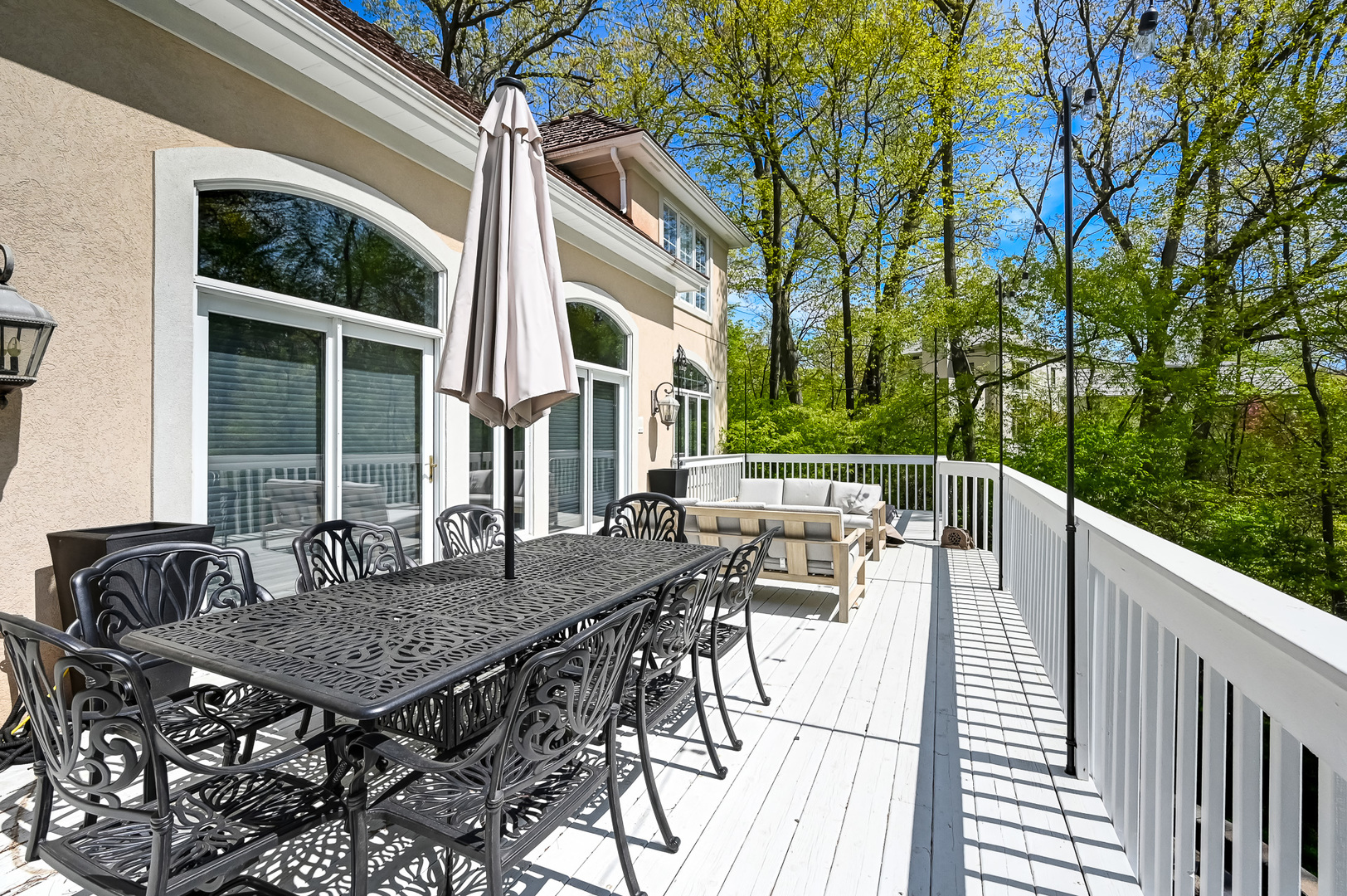 9301 Falling Waters Drive East Burr Ridge, IL 60527 - Photo 47 of 52 a view of backyard with seating space and deck