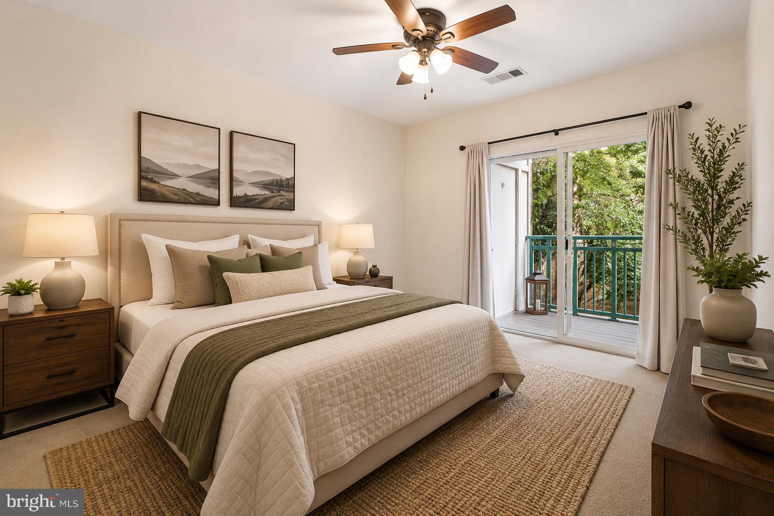 12000 Market Street, Unit 243 Reston, VA 20190 - Photo 11 of 49 Virtually staged bedroom