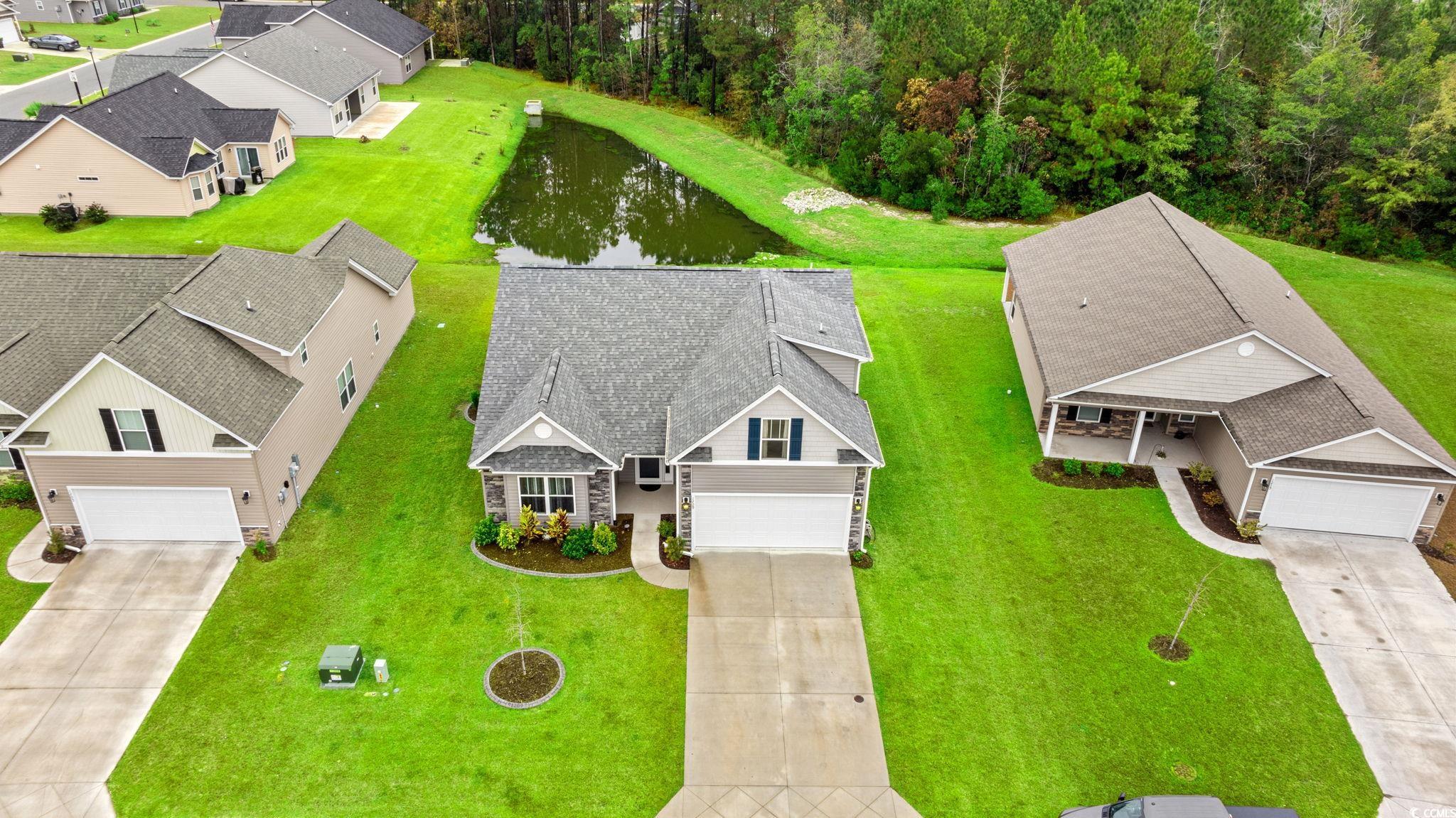 1209 Wehler Court Conway, SC 29526 - Photo 27 of 32 Aerial perspective of suburban area with a nearby body of water