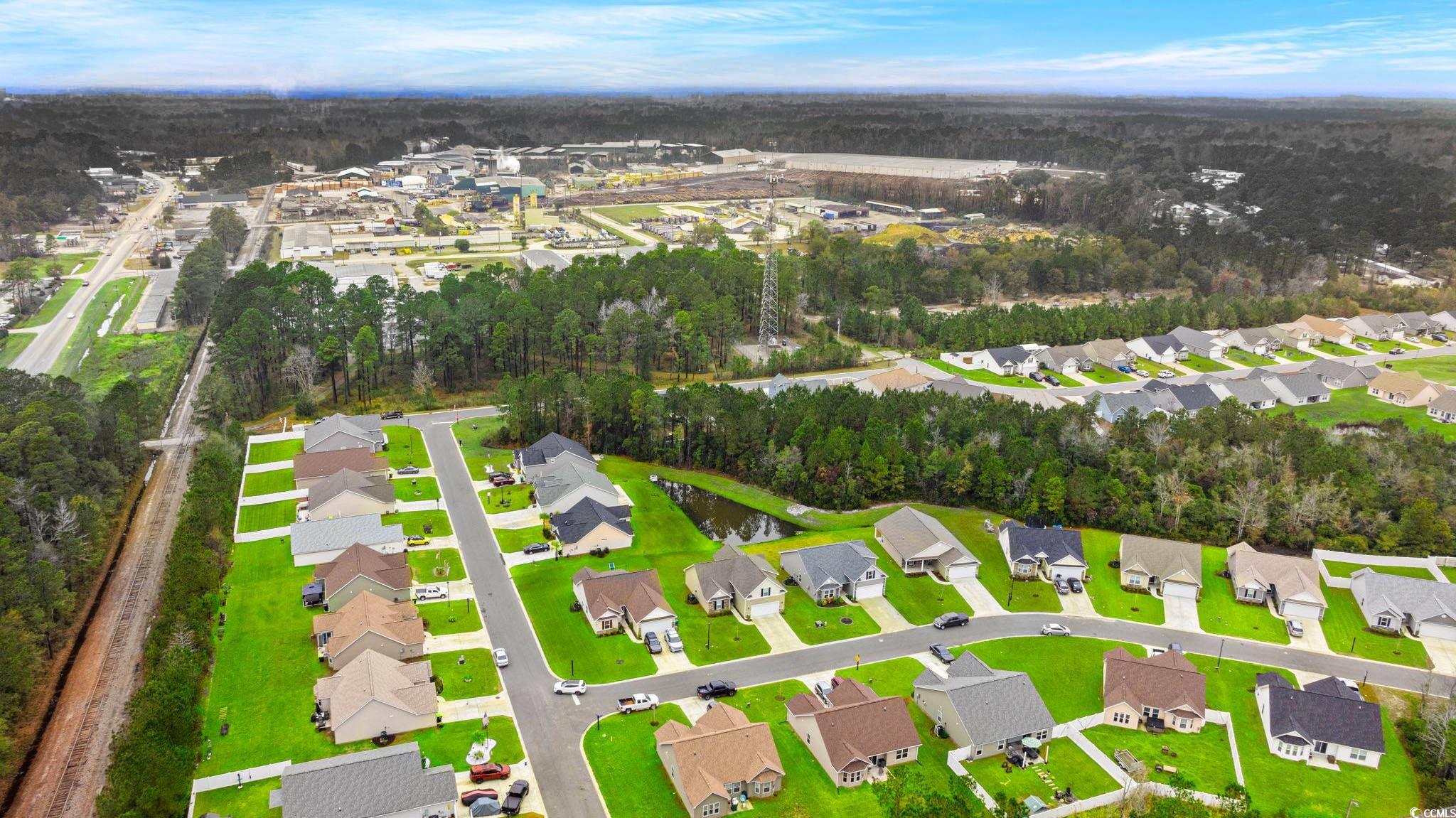 1209 Wehler Court Conway, SC 29526 - Photo 30 of 32 Aerial view of residential area with a tree filled landscape