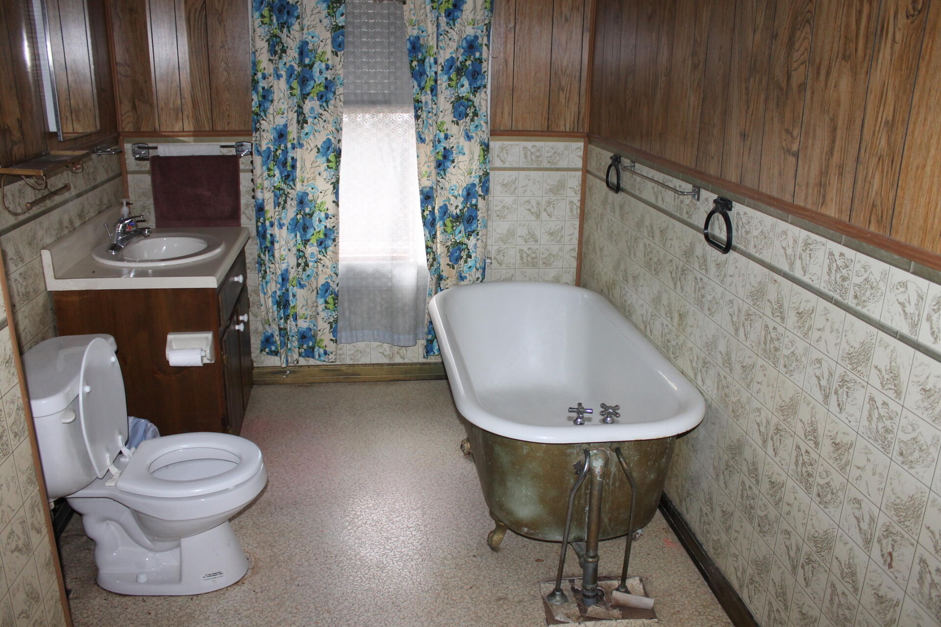 1213 Narrow Passage Road Buchanan, VA 24066 - Photo 12 of 21 a bathroom with a toilet and a sink