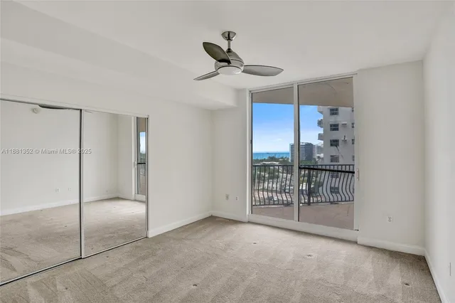 a view of a city with tall buildings