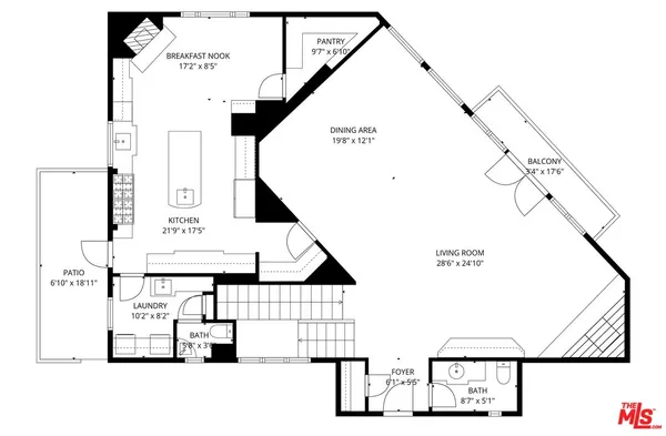 a picture of floor plan