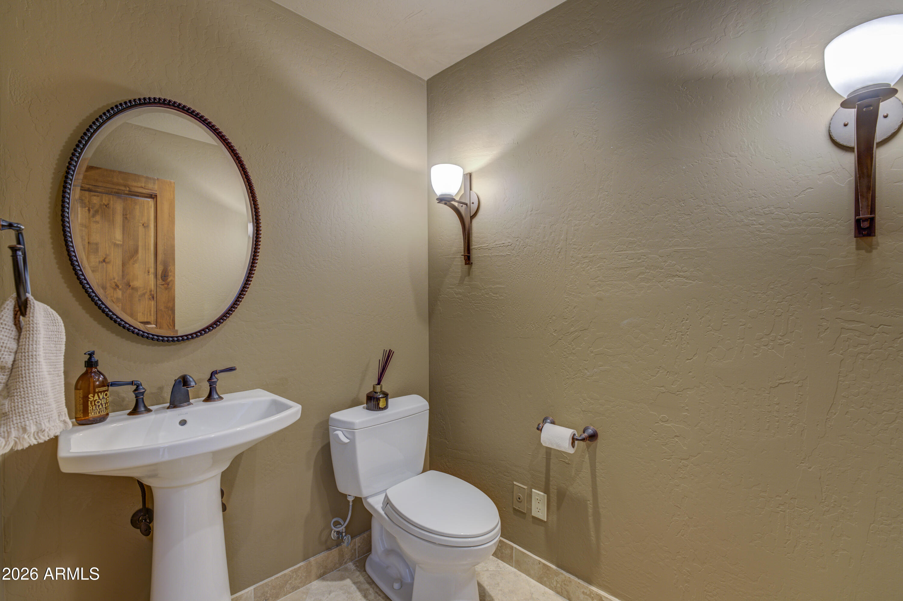 3106 East Arroyo Hondo Road Carefree, AZ 85377 - Photo 30 of 43 Powder Bathroom