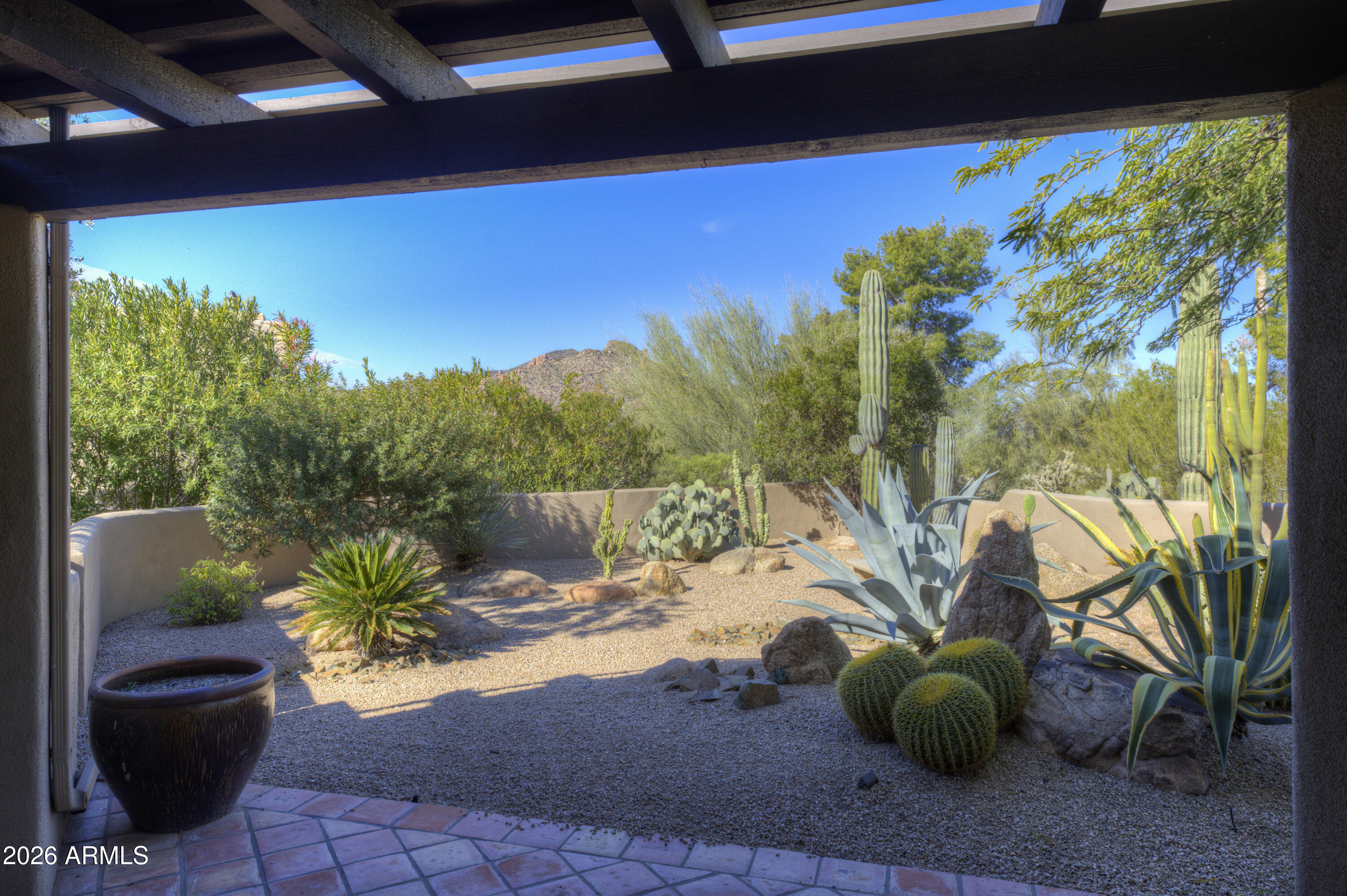 3106 East Arroyo Hondo Road Carefree, AZ 85377 - Photo 33 of 43 Back View Black Mountain