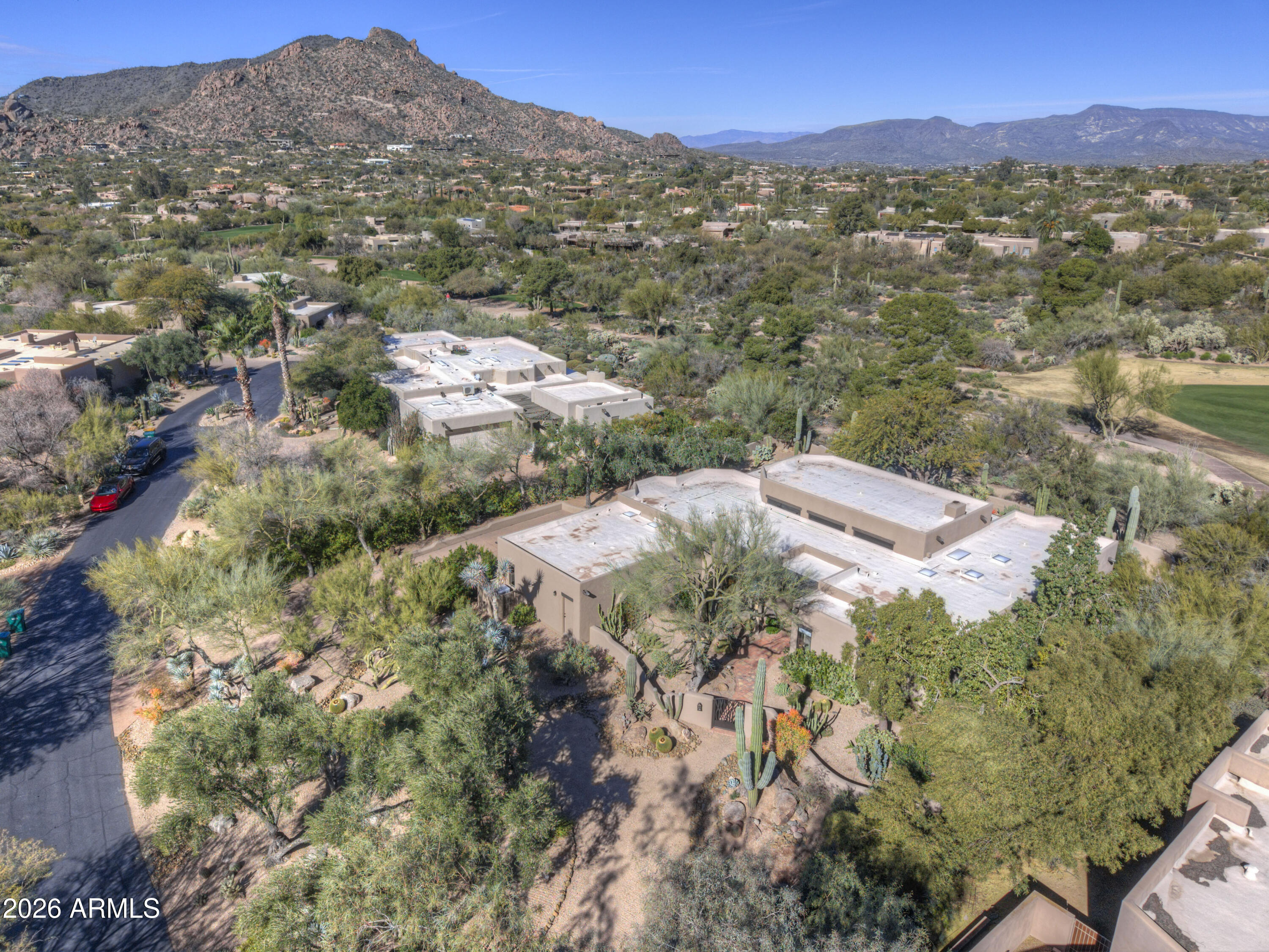 3106 East Arroyo Hondo Road Carefree, AZ 85377 - Photo 38 of 43 Aerial