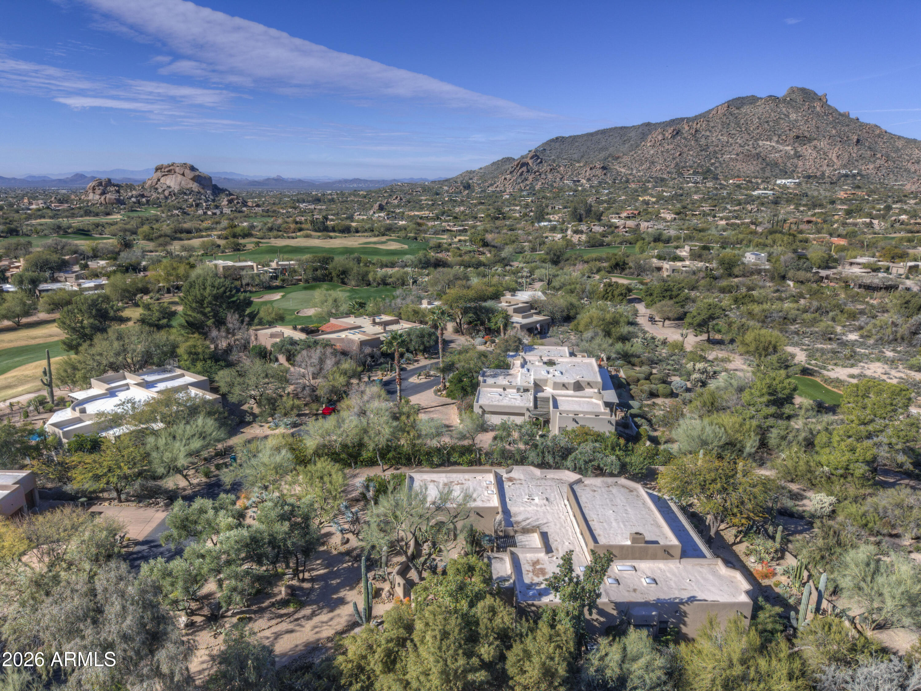 3106 East Arroyo Hondo Road Carefree, AZ 85377 - Photo 4 of 43 Aerial