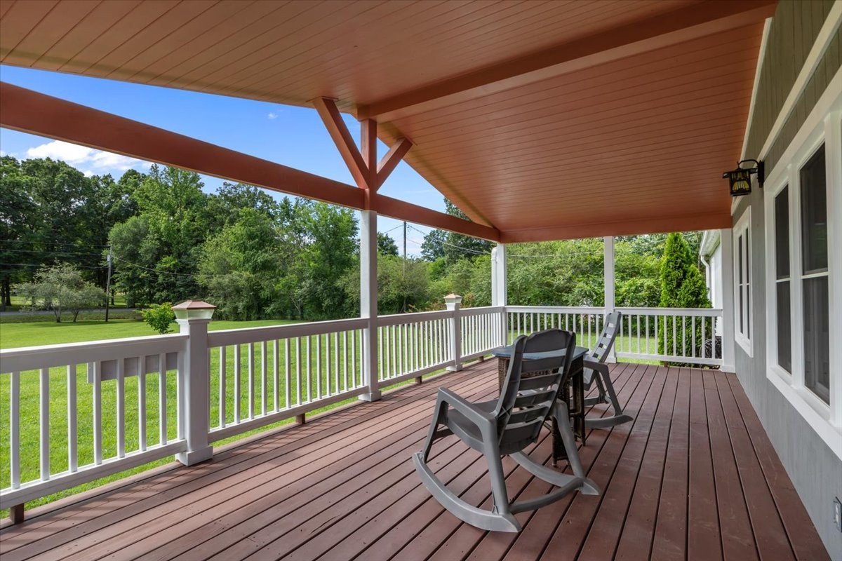 1112 Garners Creek Road Dickson, TN 37055 - Photo 32 of 57 a view of a two chairs in the deck