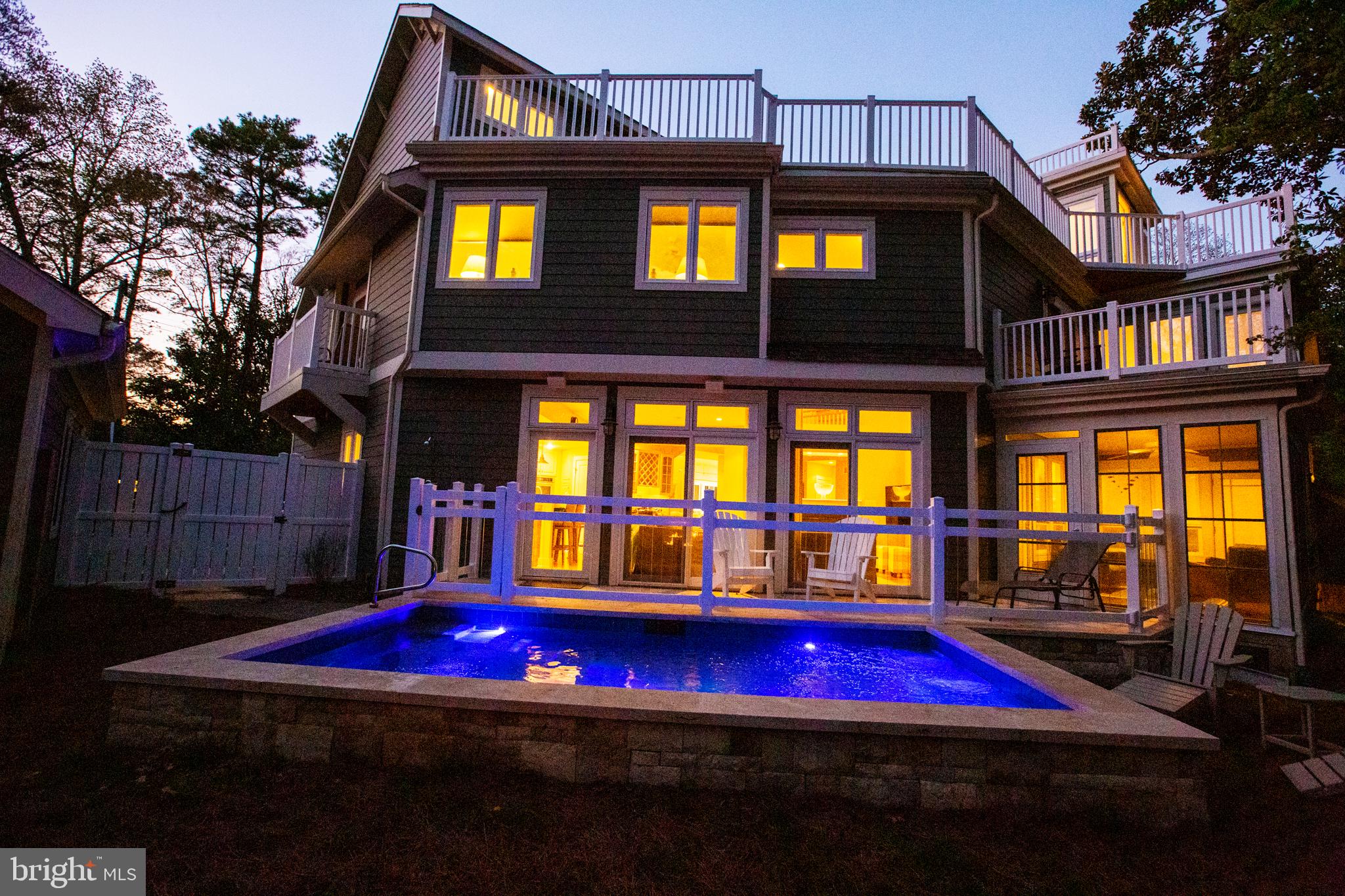 14 Cookman Street Rehoboth Beach, DE 19971 - Photo 9 of 60 Twilight pool