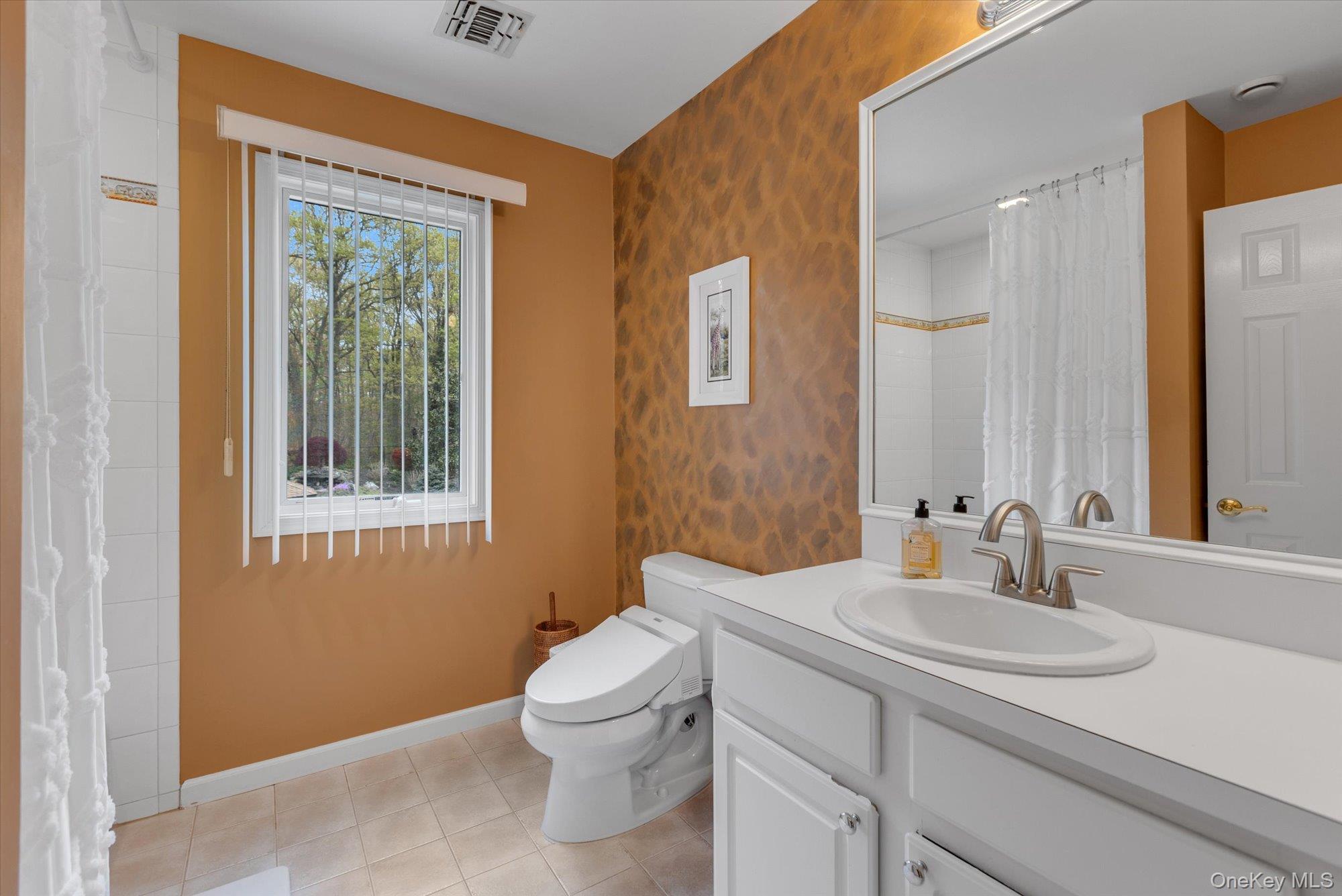 263 Old Commack Road Kings Park, NY 11754 - Photo 19 of 42 a bathroom with a sink and a mirror