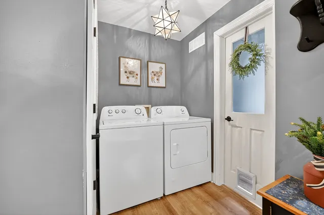 a view of a swimming pool with an ocean view