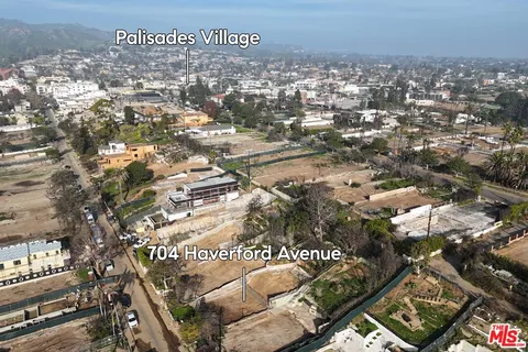 an aerial view of residential building