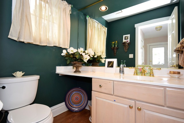323 North Merrill Street Park Ridge, IL 60068 - Photo 16 of 25 a bathroom with a sink a toilet mirror and vanity