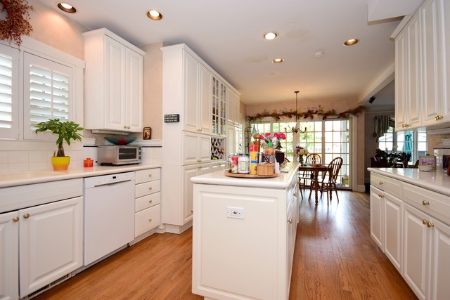 323 North Merrill Street Park Ridge, IL 60068 - Photo 8 of 25 a kitchen with stainless steel appliances sink dining table and chairs