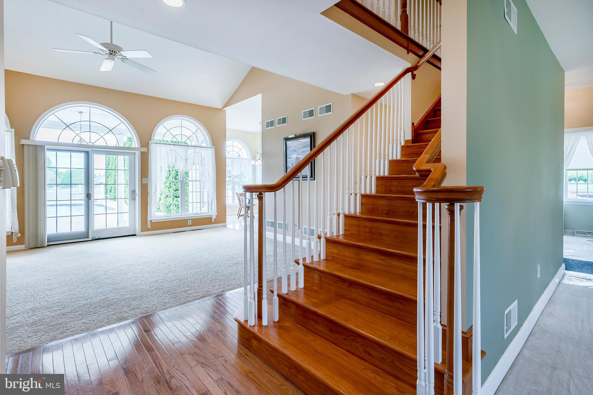 220 Sleepy Hollow Road Nottingham, PA 19362 - Photo 34 of 47 Stairway to 2nd floor 3 bedrooms