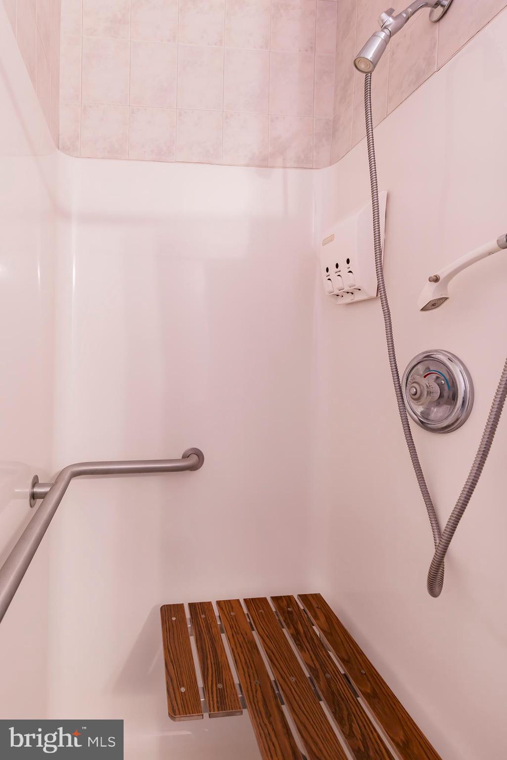 220 Sleepy Hollow Road Nottingham, PA 19362 - Photo 45 of 47 Handicapped accessible shower area for bedroom 3