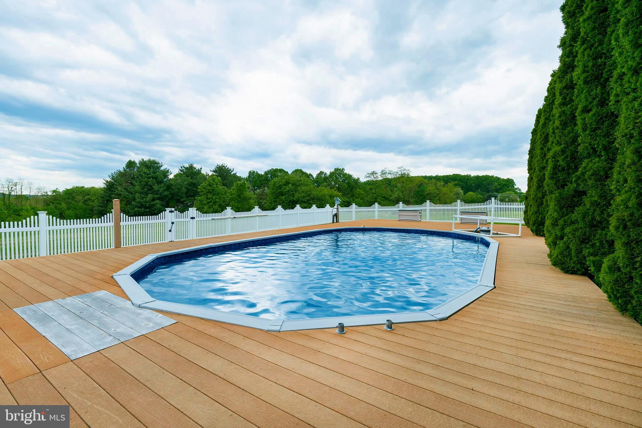 220 Sleepy Hollow Road Nottingham, PA 19362 - Photo 10 of 47 Pool looking away from the house