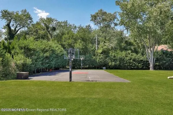 a view of a basketball court