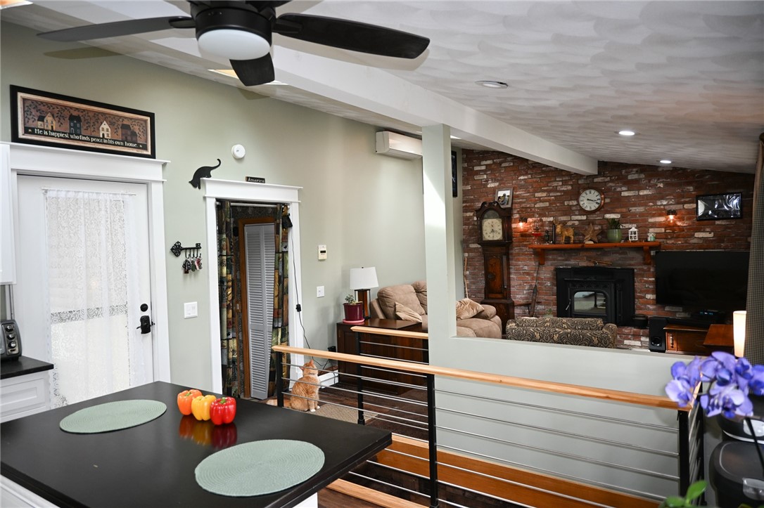 36 Pine Tree Road Coventry, RI 02816 - Photo 15 of 45 Custom built kitchen with open staircase