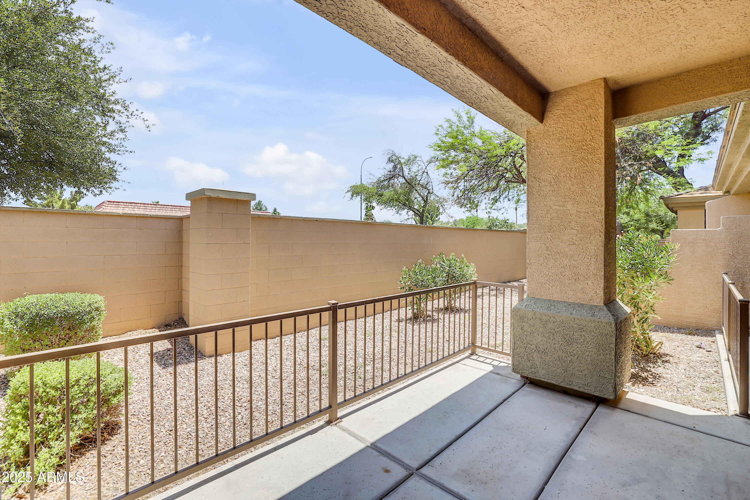 705 West Queen Creek Road, Unit 1201 Chandler, AZ 85248 - Photo 31 of 51 a view of balcony with furniture