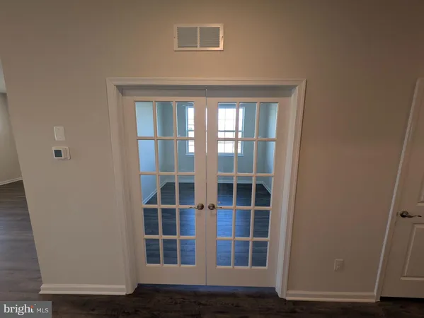 a view of hallway with stairs