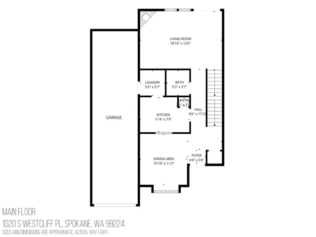 $550,000 | 1020 South Westcliff Place, Spokane, WA 99224