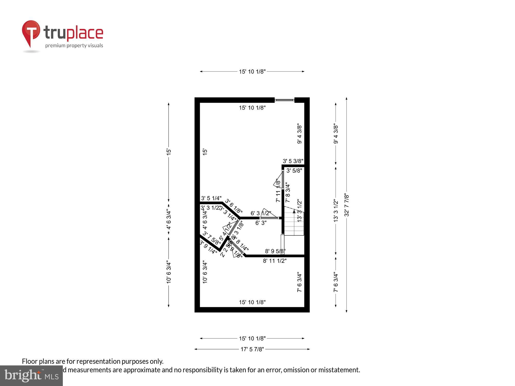 5039 9th Street South Arlington, VA 22204 - Photo 34 of 38 a picture of a room with a floor and a window