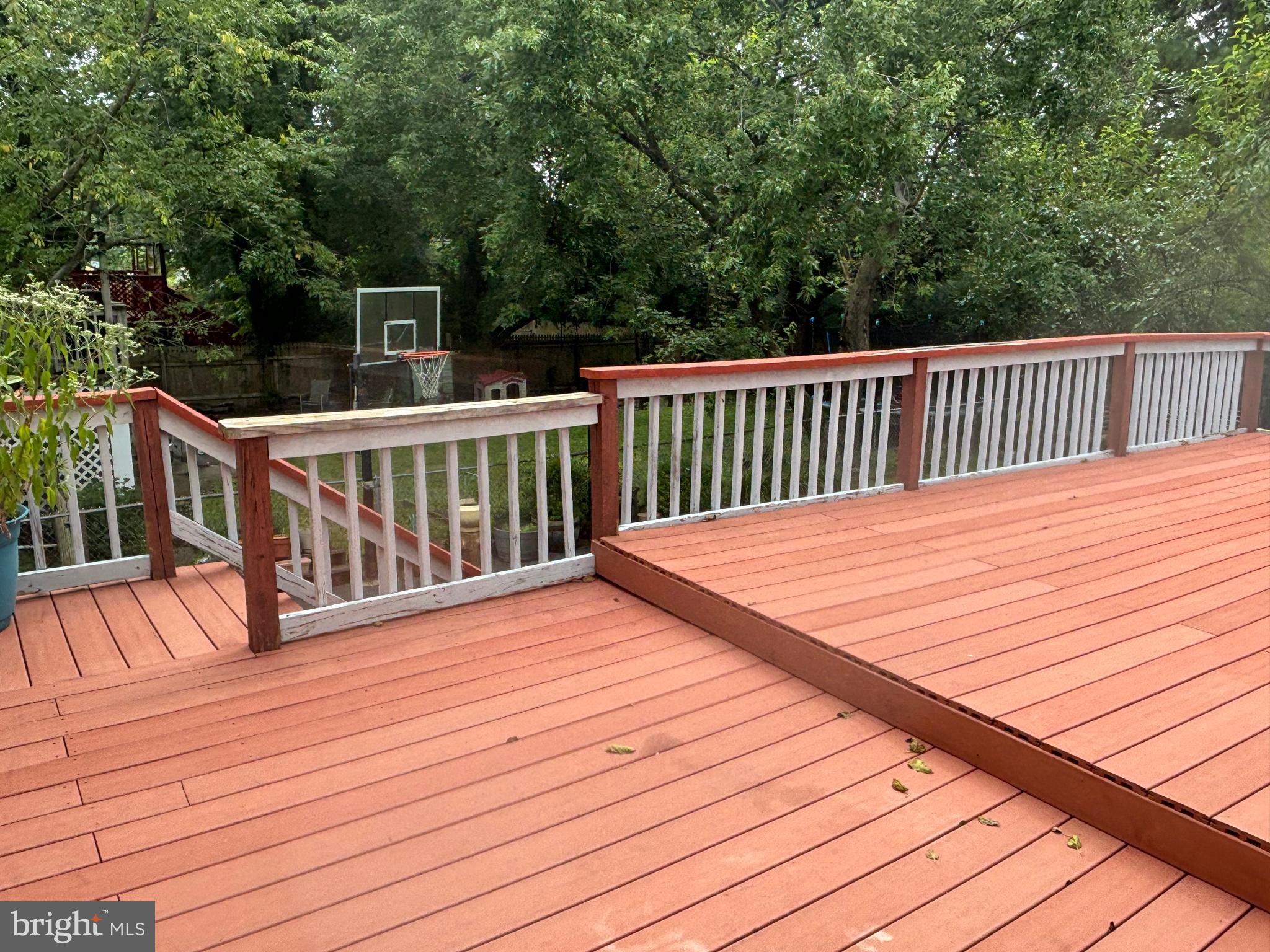 3015 Chesley Avenue Baltimore, MD 21234 - Photo 26 of 30 a balcony with wooden floor