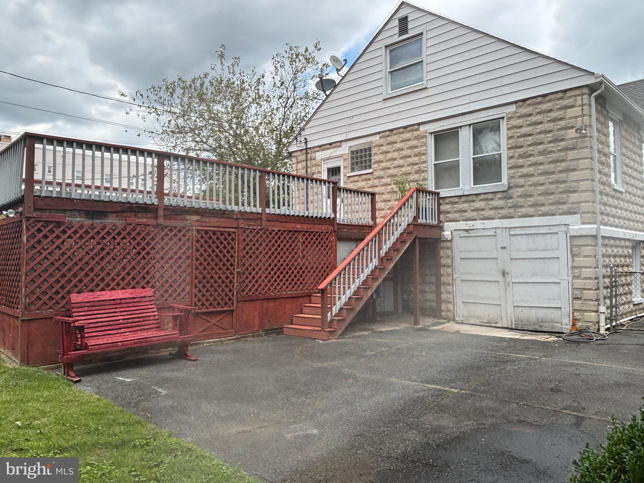 3015 Chesley Avenue Baltimore, MD 21234 - Photo 28 of 30 a view of backyard with deck and a garden