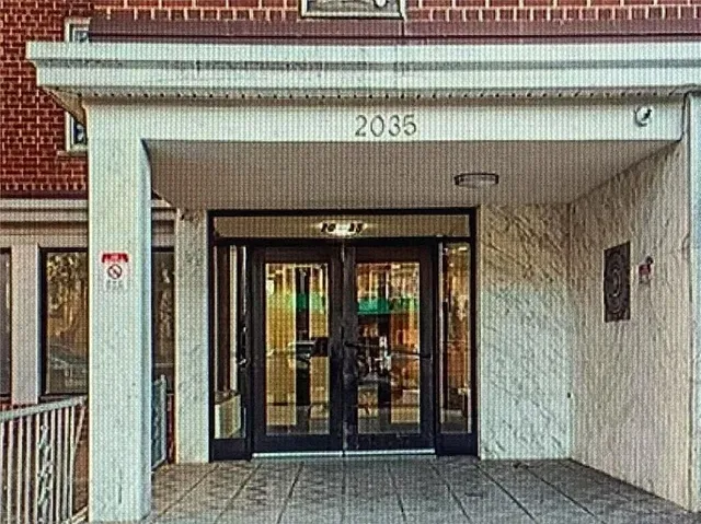 a view of front door