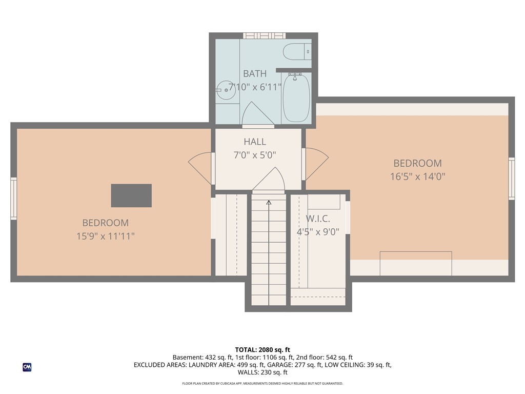 2 Duncan Road East Providence, RI 02916 - Photo 37 of 39 Floor Plan-2nd Floor