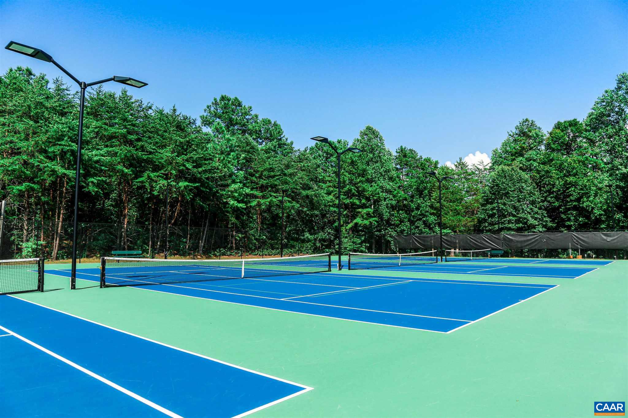 16 Ashton Road Palmyra, VA 22963 - Photo 54 of 64 a view of a tennis court