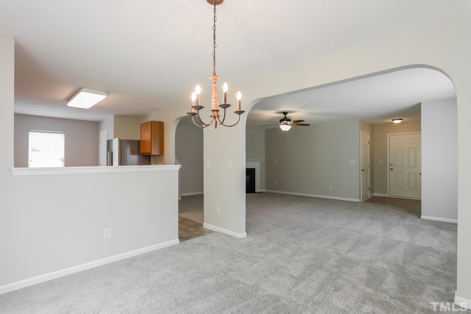 3618 Mountain Brook Circle Durham, NC 27704 - Photo 6 of 15 a view of a chandelier in a room