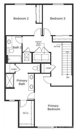 a living room with furniture kitchen view and a large window