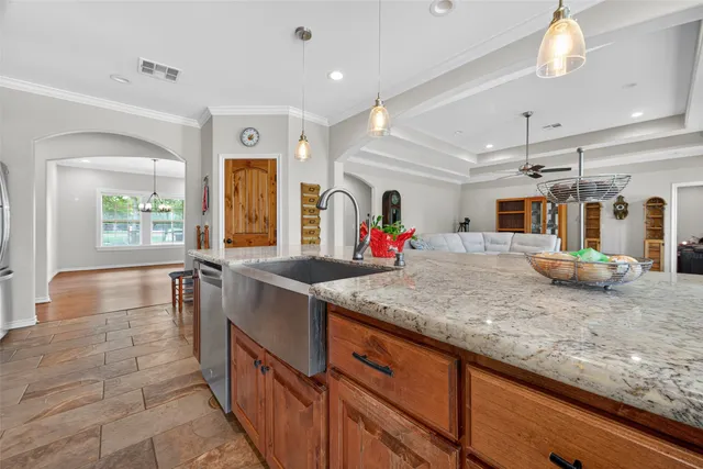 a bedroom with bed and window
