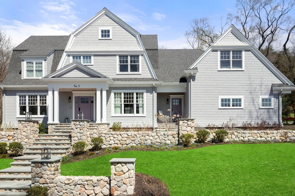 3 Wheeler Road Lexington, MA 02420 - Photo 1 of 1 front view of a house with a yard