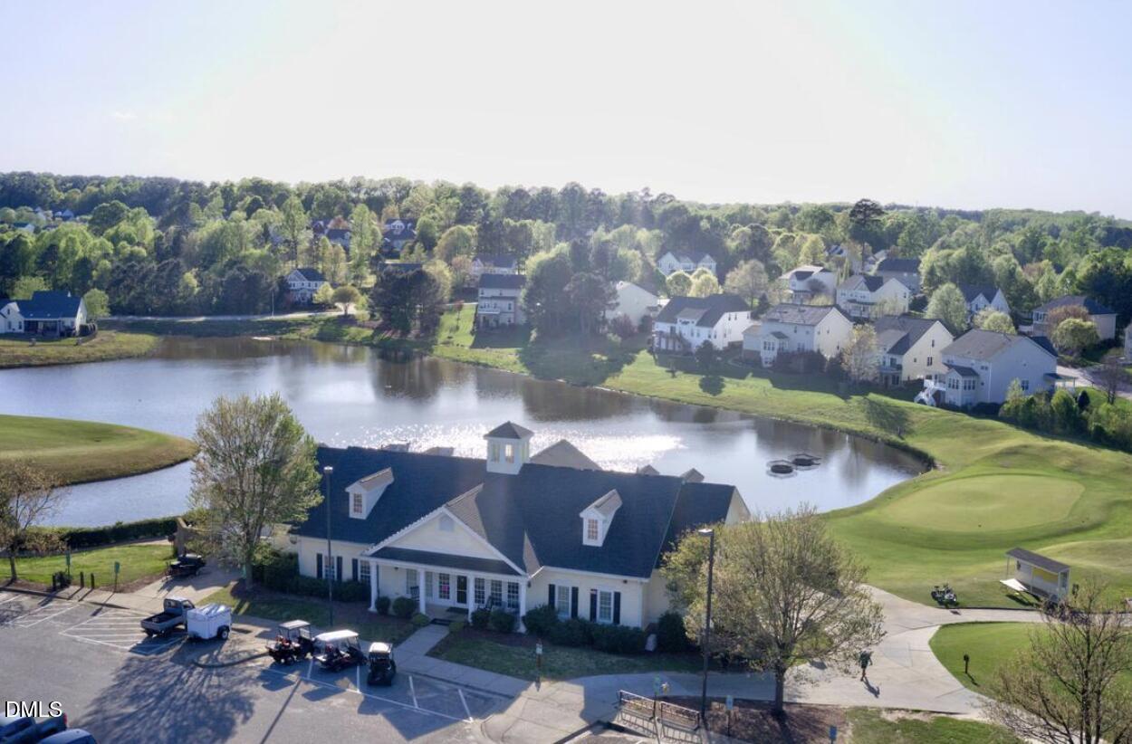 125 River Pearl Street Raleigh, NC 27603 - Photo 32 of 34 an aerial view of a house with lake view