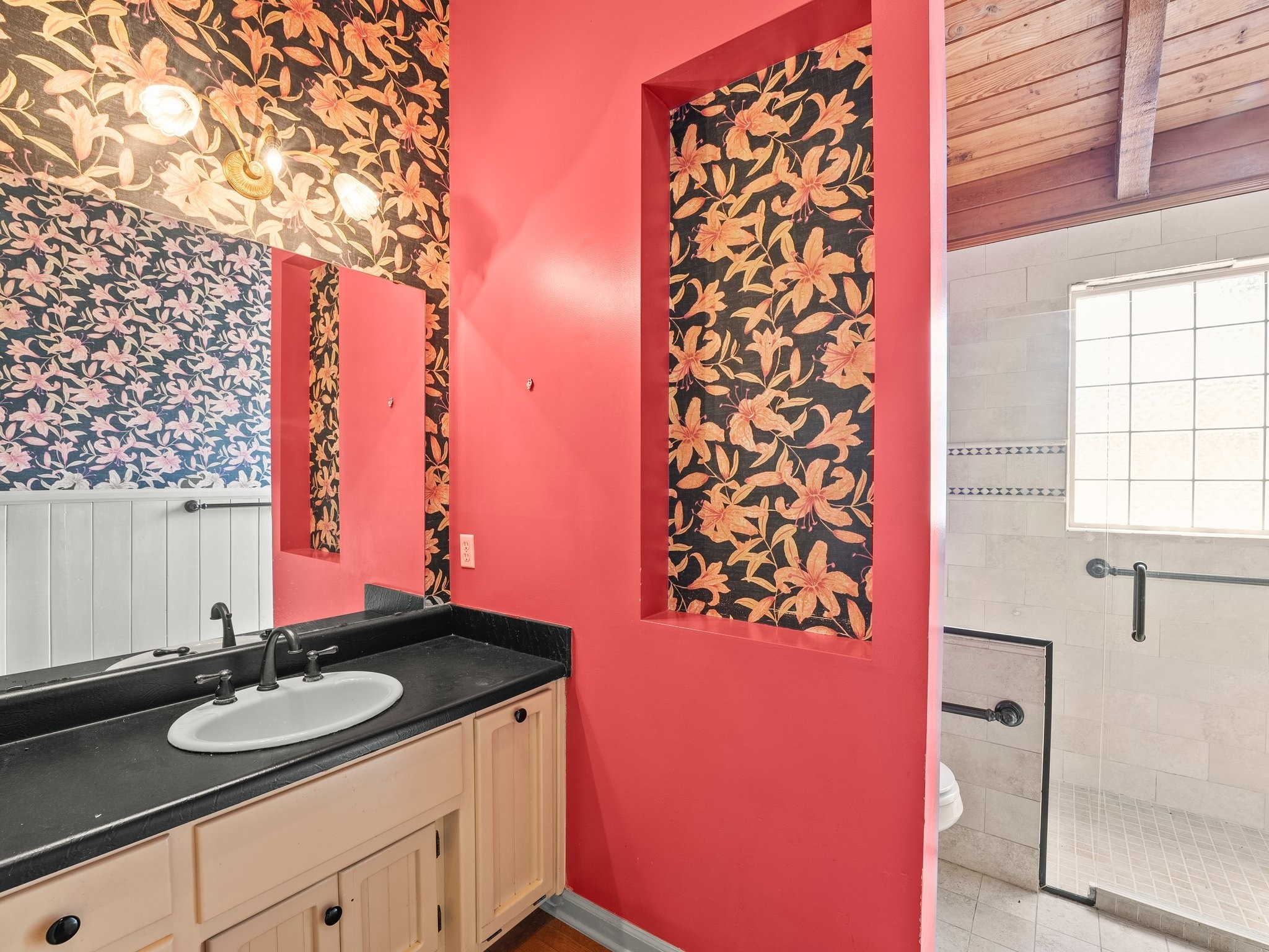 144 Wood Bluff Road Winchester, TN 37398 - Photo 29 of 63 a bathroom with a sink and a mirror