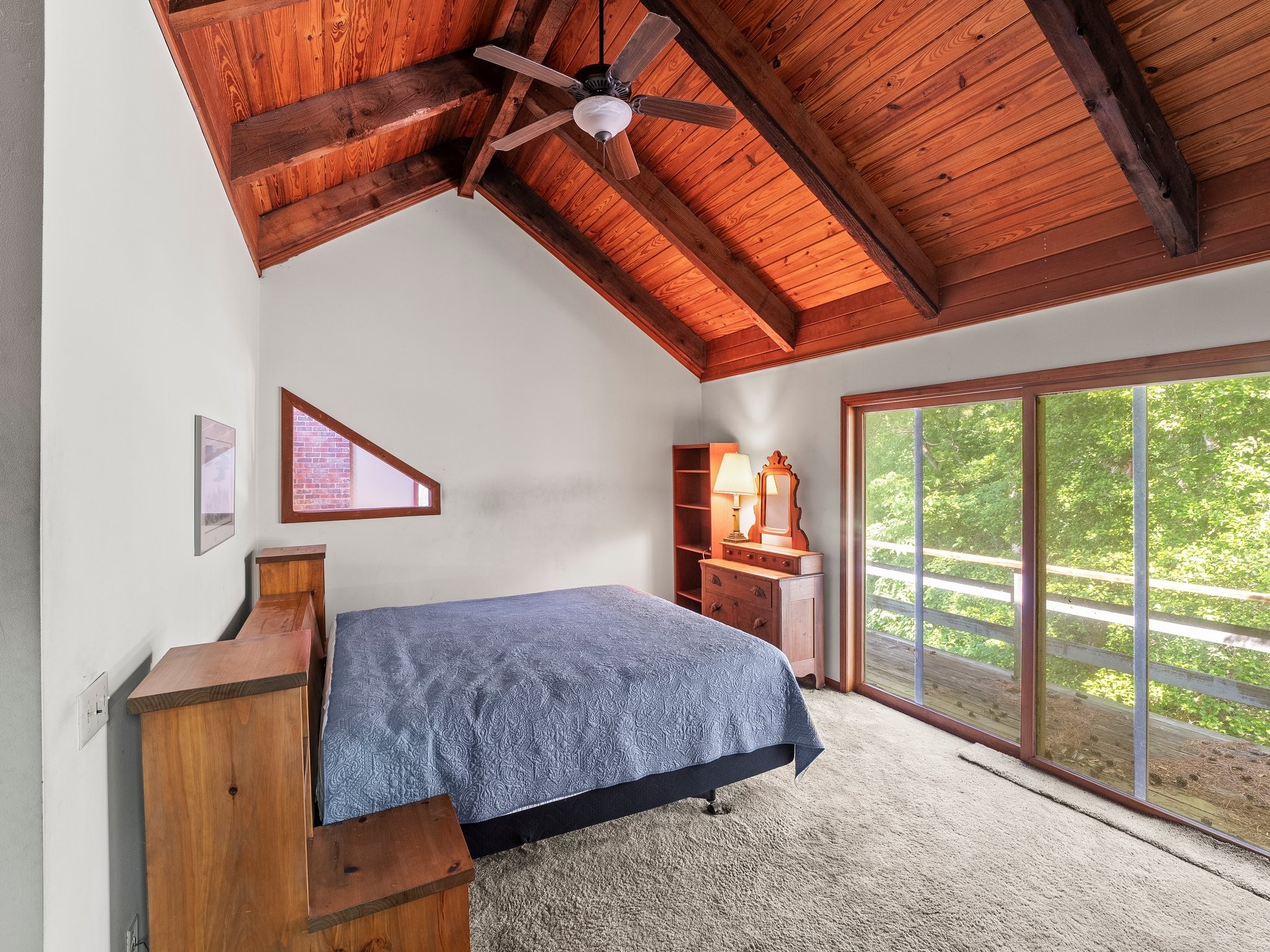 144 Wood Bluff Road Winchester, TN 37398 - Photo 30 of 63 a bedroom with a bed and a large window with outer view