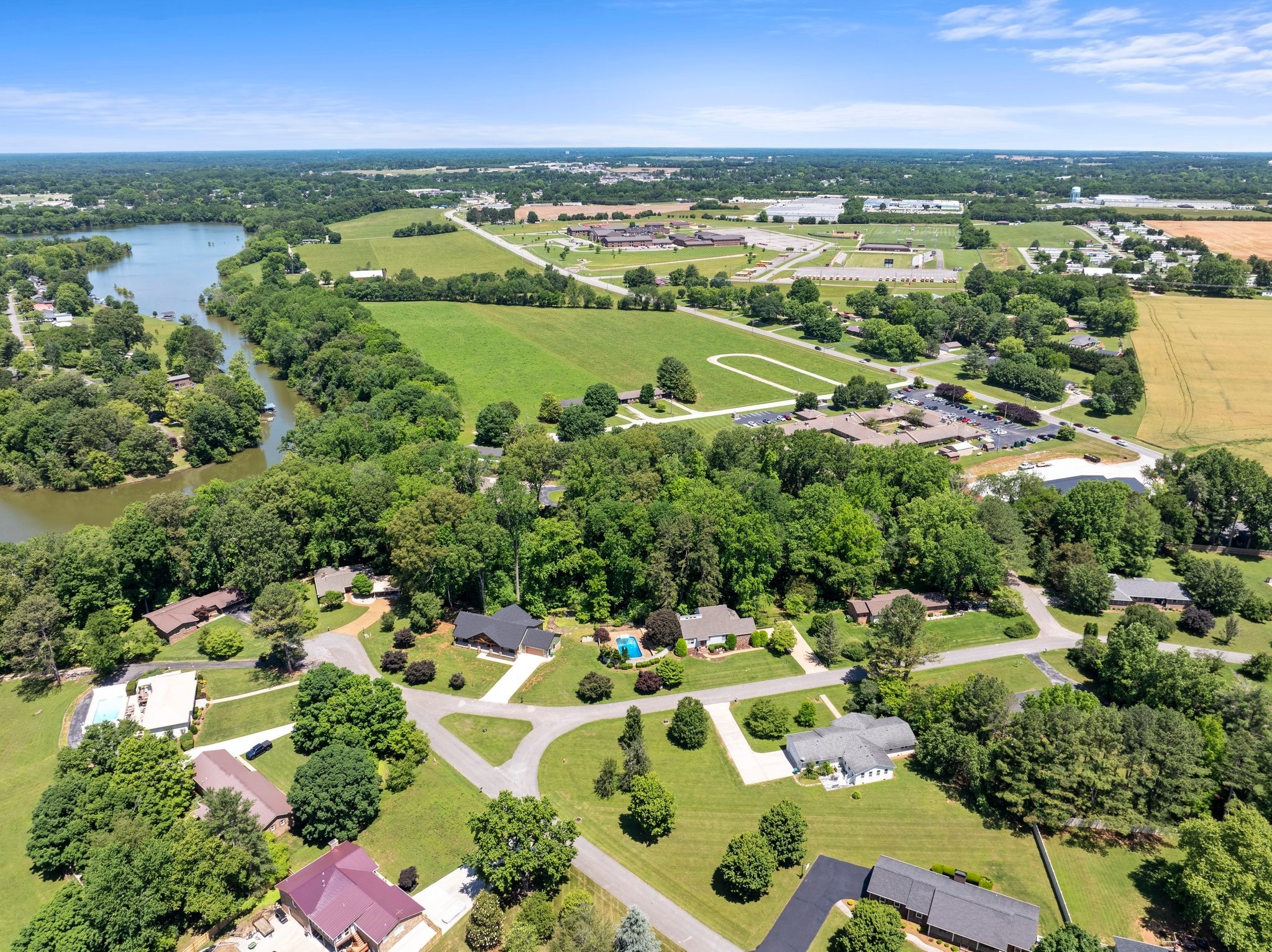 144 Wood Bluff Road Winchester, TN 37398 - Photo 51 of 63 a picture of city view with lake view